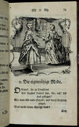 2. Die eigennützige Mode.