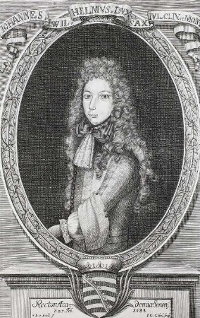 Bildnis Johann Wilhelm Herzog von Sachsen-Eisenach