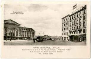 Hotel Monopol, Leipzig : Blücherstraße 5