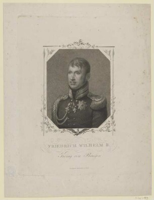 Bildnis des Friedrich Wilhelm III.