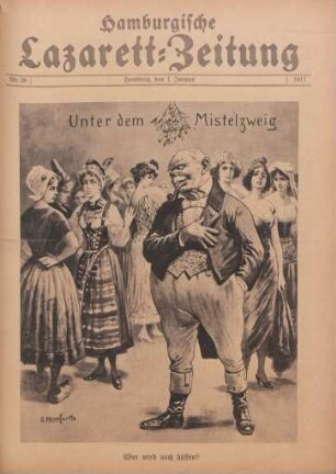 1917: Hamburgische Lazarett-Zeitung