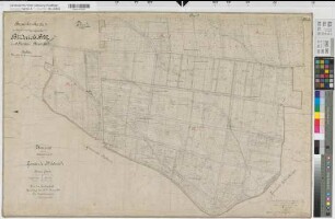 Büderich (Werl), Zusammenlegung Büderich, Bl.6 Brouillonkarte I Flur 7