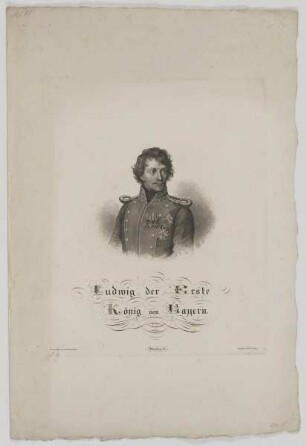 Bildnis des Ludwig der Erste von Bayern