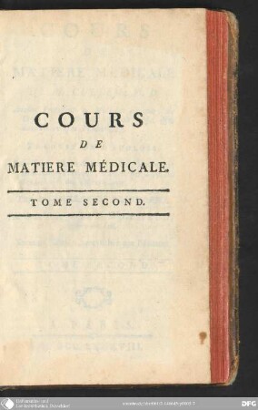 2: Cours de Matière médicale
