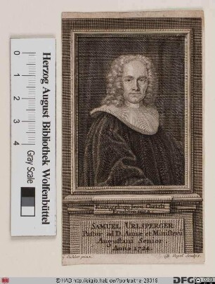 Bildnis Samuel Urlsperger