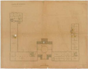 Fischer, Theodor; Wiesbaden; Museum - Grundriss 2. OG