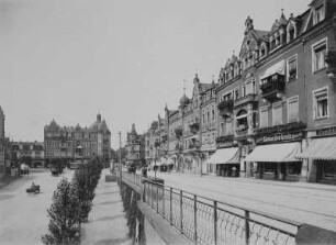 Dresden-Blasewitz. Schillerplatz. NW-Seite nach Süden
