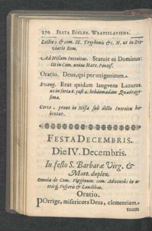 Festa Decembris.