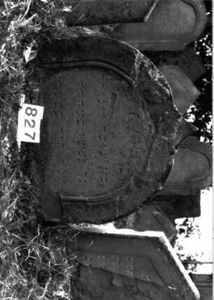 Grabstein 827
