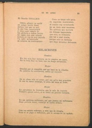 Relaciones