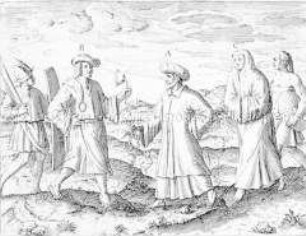 Buchseite aus de Bry, India II