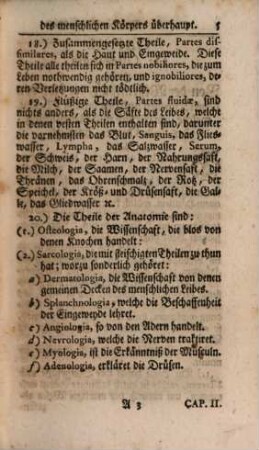 Compendiöses Doch vollkommenes Anatomisches Handbüchlein : darinnen Alle und jede Theile des menschlichen Leibes in natürlicher Ordnung Denen Anfängern der Chirurgie vorgelegt, und so deutlich beschrieben werden, Daß sie auch sogar ohne Figuren und Kupfer zu erkennen und zu finden