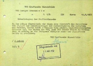 1.2.1 Zusammenarbeit VR Polen: Unterbringung der Kraftwerksasche, E-Lok