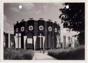 Berlin, Adolf-Hitler-Platz, Flaggenschmuck