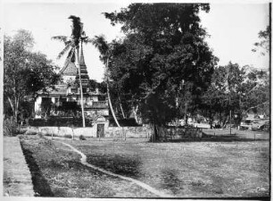 Tempel in Thailand : Thailand, Ayutthaya. Ansicht Wat Mai Chaiwichit einer Tempelanlage, 1908/1913