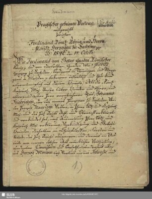 Varia Saxonica aus Grundmanns Besitz - Mscr.Dresd.K.286.m : [Sammelhandschrift]