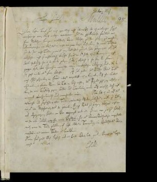 Bl. 7: Brief von Karl Otfried Müller an Christian Friedrich Elvers, Ohne Ort, 30.3.1831