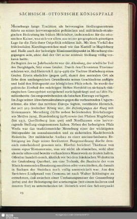 Sächsisch-Ottonische Königspfalz