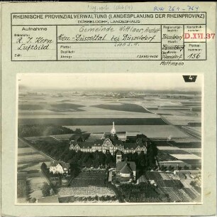 Düsseldorf-Wittlaer, Neu-Düsselthal, Anstalt
