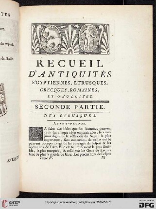 Seconde partie: Des Etrusques