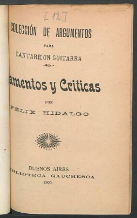 Lamentos y criticas