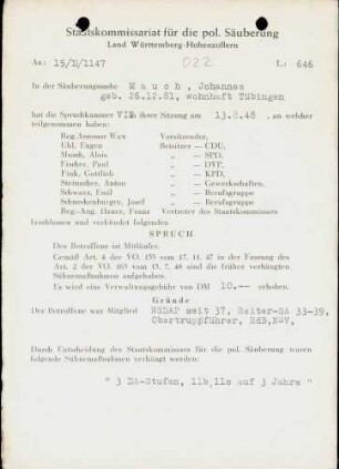 Mauch, Johannes