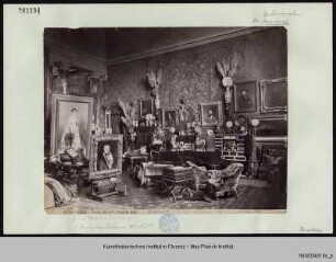Atelier und Kunstsammlung des Florentiner Malers Odoardo Gelli - Atelier del pittore Edoardo Gelli