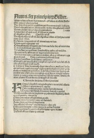 Autori. sex principiorum Gilberti porritani
