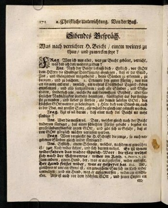 172-190, Sibendes Gespräch.