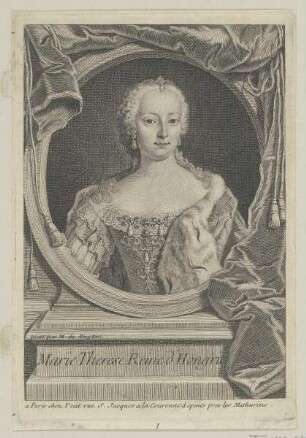 Bildnis der Marie Therese d'Hongrie
