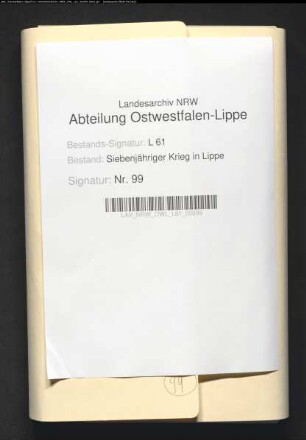 Aufstellungen der in das all. Magazin nach Peckelsheim freiwillig und unfreiwillig geleisteten Fuhren