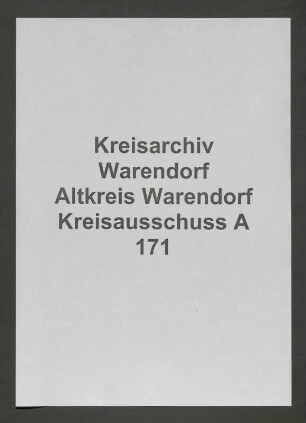 Gemeindevorsteher des Amtes Freckenhorst, Spez.