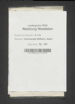 Landkomtur v. Mengersen läßt auf Anordnung des Hochmeisters eine Galauniform anfertigen.