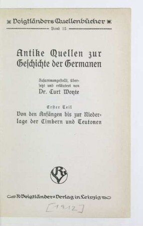 Teil 1: Von den Anfängen bis zur Niederlage der Cimbern und Teutonen