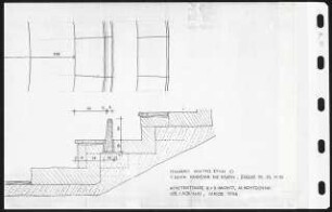 Theater, Ios: Marmorplatten der Sitzreihen: Detail 1:10
