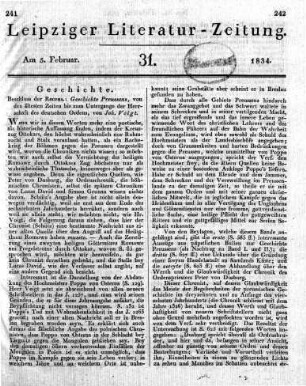 1834-02-05 : 31. Stück