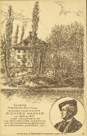 Lucerne "Tribschen" (am Rhyn-Haus)