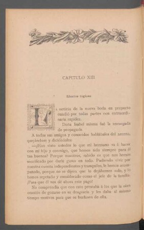 Capítulo XIII - Efectos lógicos