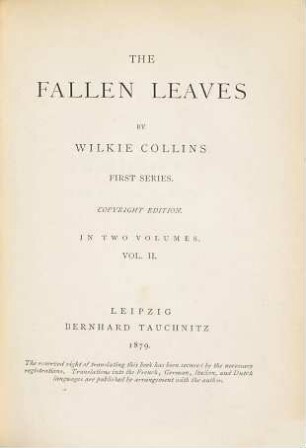 The fallen leaves, 2