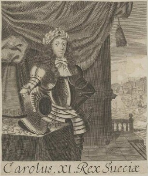 Bildnis von Carolus XI., Rex Sueciae