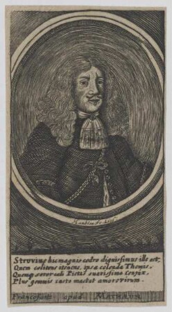 Bildnis des Georg Adam Struvius