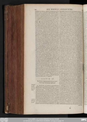 Sectio IV. Refutatio argumentorum pro perfectione bonorum operum.