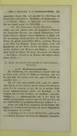 B. Volks- und Staats-Verhältnisse der österreichischen Monarchie