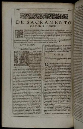 De Sacramento Ordinis Liber.