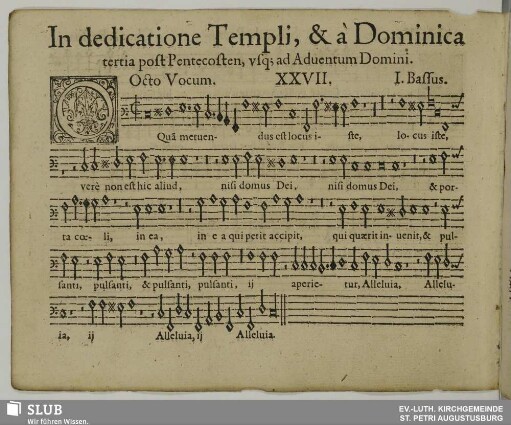 XXVII. O quam metuendus est locus iste