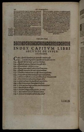 Index Capitum Libri Secundi [...]