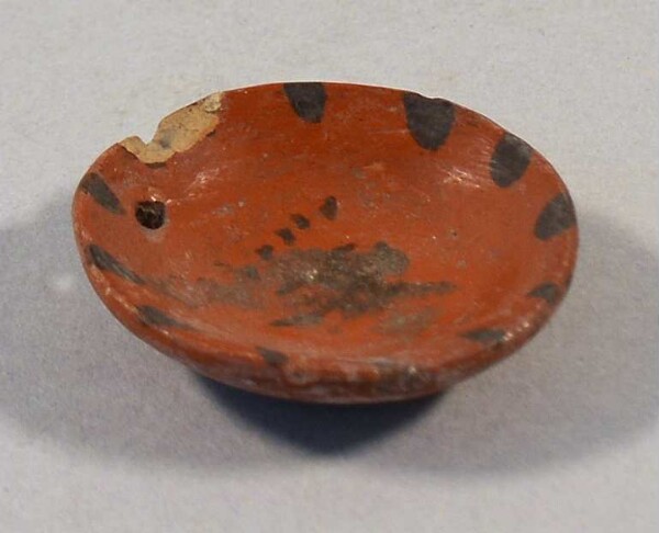 Clay plate (miniature)