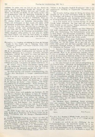 342-344 [Rezension] Hommage à Wilhelm Vischer