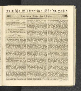 223. 6. Oktober 1834