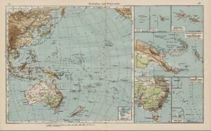 Australien und Polynesien, Saipan, Ponape, Die deutschen Samoa-Inseln, Kaiser Wilhelms-Land und Bismarck-Archipel, Südost-Australien, Die Marshall-Inseln, Jaluit-Inseln